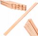 ToolSpace Tige de mélange en bois pour peinture, vernis et lasure - 50 pièces - 300 mm