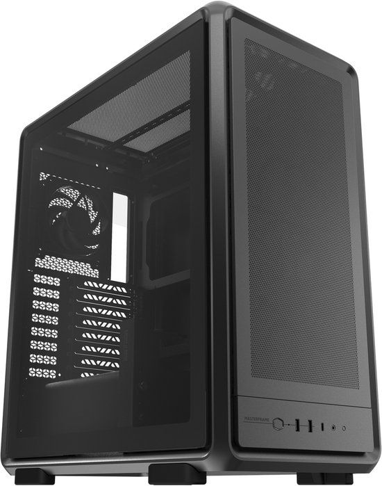 Cooler Master MasterFrame 500 Mesh Midi-Tower Zwart, Transparant