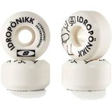 Centrano Hydroponic Centrano Unisex – Skateboard wielen voor volwassenen, wit, 53 mm