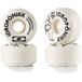 Centrano Hydroponic Centrano Unisex – Skateboard wielen voor volwassenen, wit, 53 mm