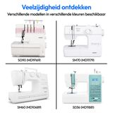 MEDION LIFE SM60 Turquoise, Wit Naaimachine