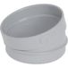 Coude PVC vidange mâle-femelle 15° - ∅100