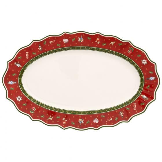 Villeroy & Boch Toy's Delight Serveerschaal 38cm - Rood