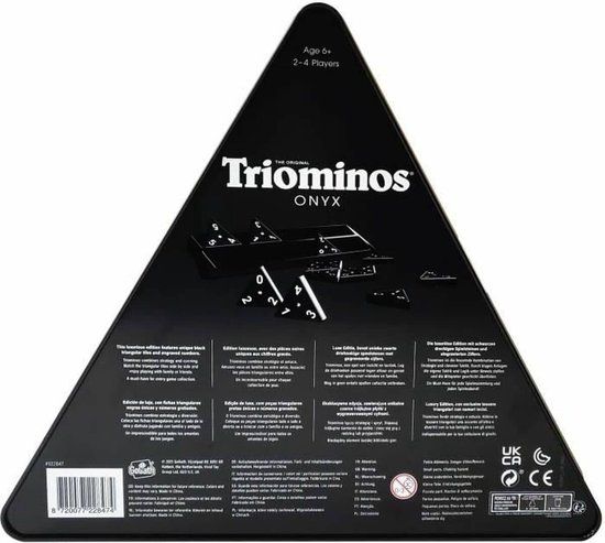 Goliath Triominos Onyx Luxe Bordspel