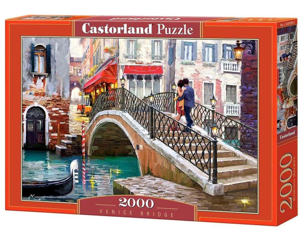 Castorland Venice bridge - 2000 stukjes - Puzzel