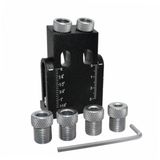 BeltAvenue Holding B.V. 1 jeu de gabarit de perçage oblique kit de positionnement pour outils de travail du bois pour armoires et étagères