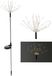 LED-zonne-energie tuinsteker FIREWORK - hauteur environ 80 cm