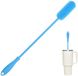 Unyqoos® Bouillotte longue en silicone bleu