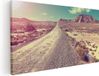 Artaza Canvas Schilderij Woestijn Landschap - 100x50cm - Canvas Print