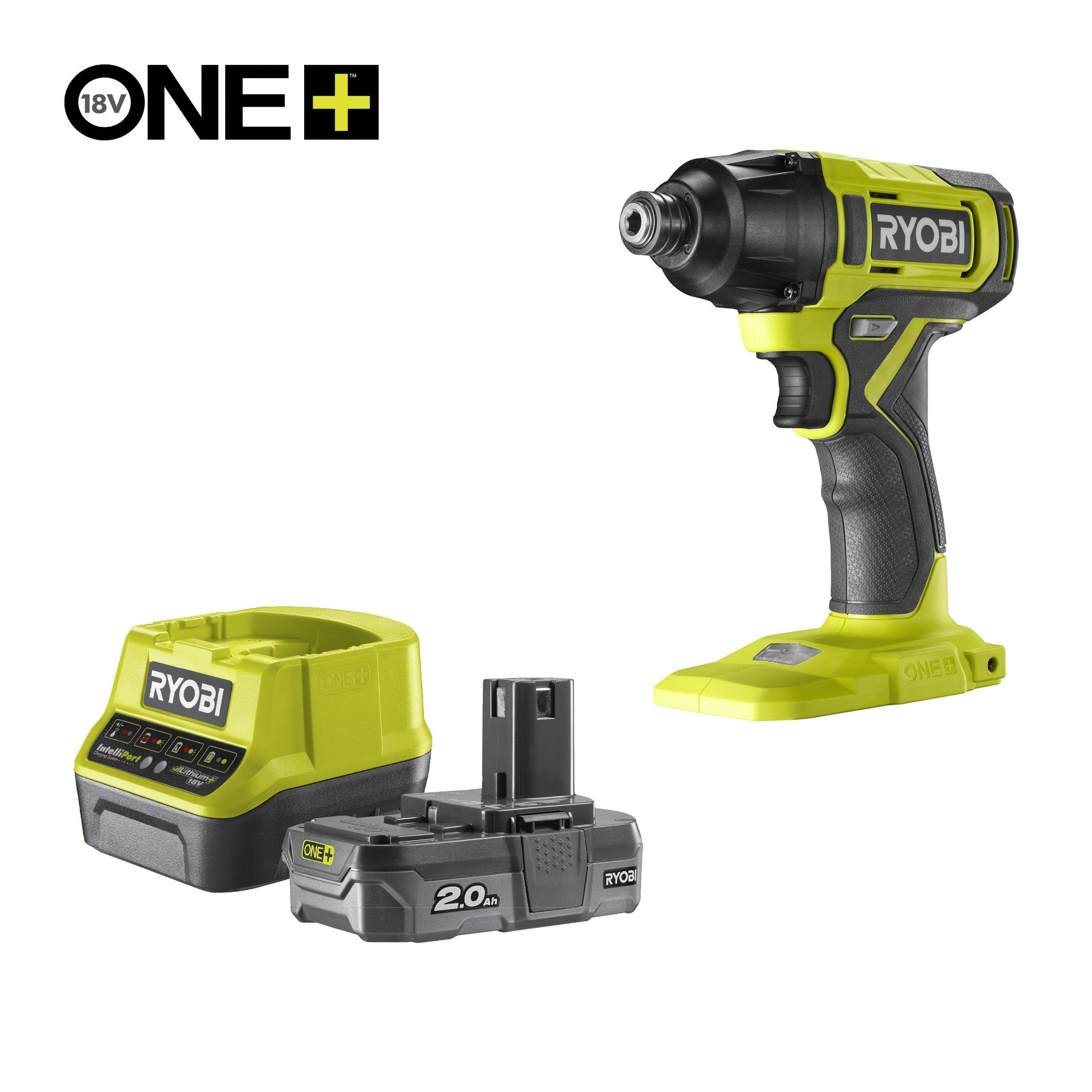 Ryobi ONE+™ 18V Accu Slagschroevendraaier (incl. 1x 2,0 Ah accu & lader) - 5133006108
