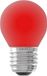 Calex Lampe globe LED colorée - Rouge - E27 - 1W