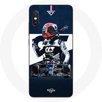 Maniacase Hoesje voor Xiaomi Redmi Note 5 Pro Formule 1 Max Verstappen F1 Coureur Blauw