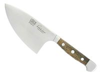 GÜDE Solingen - Kruidenmes "Shark" gesmeed, 14 cm, vaten eikenhout, ALPHA VAT EIKEN, dubbele bolster, Handgemaakt Duitsland