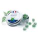 RICQLES Menthe avec sucre-haleine fraîche, mal des transports, menthe poivrée, nouvelle formule, boîte métallique, 45 g