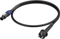 Neutrik 1036413 Aansluitkabel Stroom Zwart 3 m