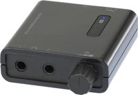 SpeaKa Professional Koptelefoonversterker Zwart