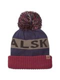 SEALSKINZ Foulden waterafstotende ijsmuts, marineblauw/grijs/rood, XXL