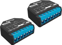 Shelly Relais Plus 2PM WLAN max. 16A 2 Kanäle BT Messfunktion Unterputz 2- pack