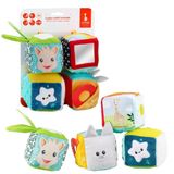 Sophie la Girafe - Sensorische kubus met meerdere activiteiten voor baby's – 4-in-1 opvoeding en ontwikkelingsspel