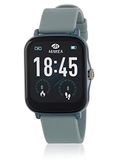 Marea Uniseks digitaal automatisch horloge met siliconen armband B35346/3