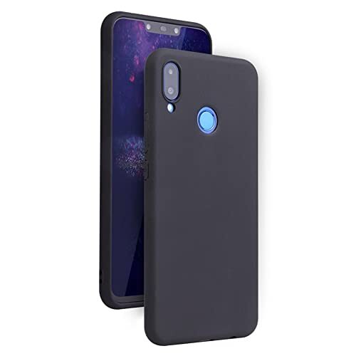 PUTCAR Ultradunne hoes voor Huawei Nova 3i, anti-kras-bescherming, elegant, zacht, TPU, dunne beschermhoes voor Huawei Nova 3i, zwart