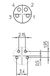 Lutronic 1221 Sensor/actuator inbouwconnector M8 Aantal polen (sensoren): 4 Bus, inbouw 1 stuk(s)