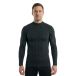 Q36.5 Unterhemd Base Layer 3 Manches longues Gris foncé, taille L/XL
