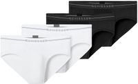 Schiesser Heren rio-slip / onderbroek 4 pack Cotton Flex