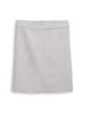 Tom Tailor - Comfortabele rok in gemêleerde look - Maat 42 - medium silver grey melange