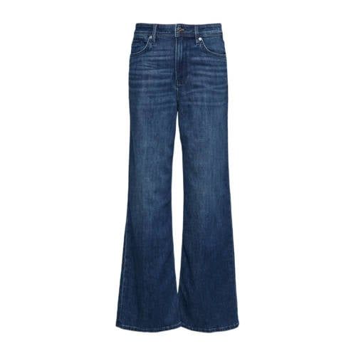 s.Oliver High Waist Wide Leg Jeans - Blue