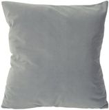Eurofirany Decoratieve Velours Kussensloop Kristy Staal 45x45 cm
