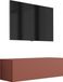 Terracotta meuble TV, 100 x 34 x 32 cm