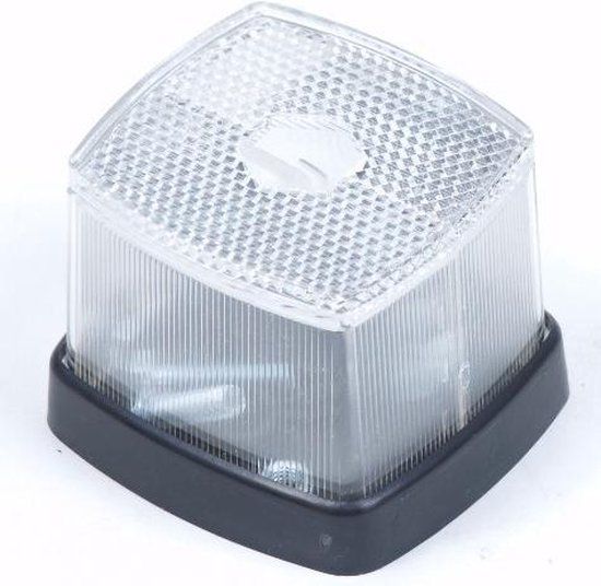 Huismerk Positielamp wit 63 x 66 met reflector