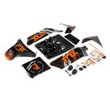Losi Body Set, Screened Fox: DBXL-E 2.0 (LOS250043)