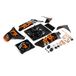 Losi Body Set, Screened Fox: DBXL-E 2.0 (LOS250043)