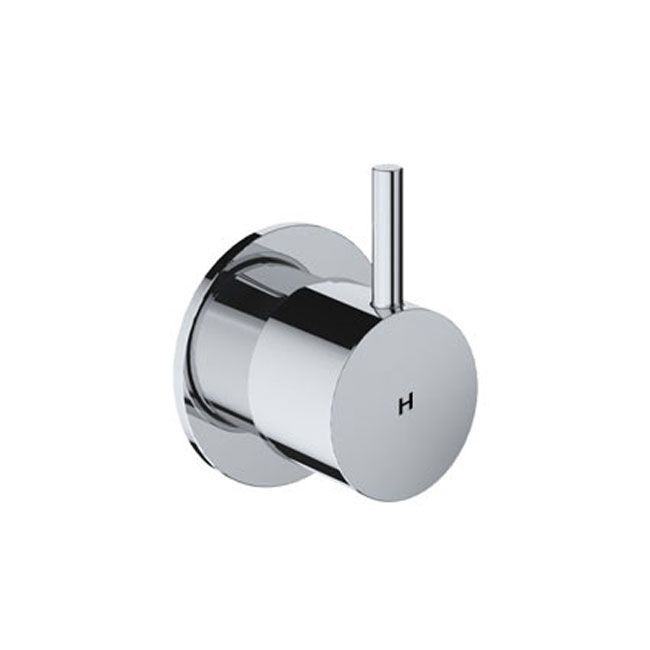 hotbath Stopkraan Cobber Hot Afbouwdeel Rond Mat Zwart 1 Greeps - 8719638627917