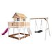 AXI Classic Liam Speelhuis met Roxy Nestschommel - Bruin/wit/paars - 3+ jaar