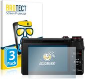 BROTECT Screenprotector 3 Stuks voor Canon PowerShot G7 X G7X Beschermglas transparant