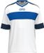 Jako Club 92 Shirt Korte Mouw Heren - Wit / Royal / Marine | Maat: XL
