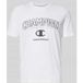Champion T-Shirt Grafik-T-Shirt Kurzarm, mit Rundhalsausschnitt, ohne Verschluss, aus Baumwolle