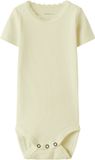 NAME IT NBFKAB SS BODY NOOS Baby Unisex Pear Sorbet Effen 57% Biologisch katoen, 38% Modal, 5% Elastaan