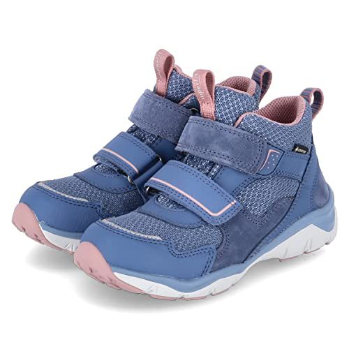 Superfit SPORT5 - Meisjes - Sneakers - Blauw/Roze - Maat 21 - Gore-Tex - Weit