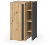 Vicco Edelin Halfhoge kast – 35 x 60 cm met 3 opbergvakken Ambachtelijk