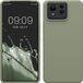 kwmobile telefoonhoesje geschikt voor ASUS Zenfone 11 Ultra - Hoesje met siliconen coating - Smartphone case in grijsgroen