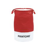 Pantone™ Wasmand, waterdicht, ruimtebesparend, ideaal als speelgoedmand, mand voor kinderen, vuile doeken en opbergmand met handgrepen en trekkoord van katoen, 36 x 60 cm