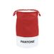 Pantone™ Wasmand, waterdicht, ruimtebesparend, ideaal als speelgoedmand, mand voor kinderen, vuile doeken en opbergmand met handgrepen en trekkoord van katoen, 36 x 60 cm