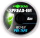Korda Spread-Em Woven PVA Tape 5M Zwart