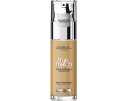 L'Oréal True Match Foundation 4.W Golden Natural - L’Oréal Foundation met Natuurlijke Dekking, met SPF 17 - 30 ml