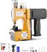 Machine à coudre sacs - Industrielle, portable machine de scellage à main - Pour sacs tissés - Moteur AC 190W - Appareil manuel pour sceller les sacs - Jaune