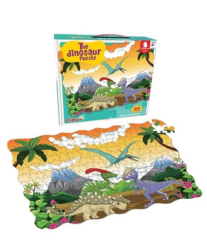 BP - Dinosaurus 208 puzzel, kleur voor kinderen (88089)